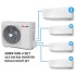 Daylux Multi Inverter Set 9000 / 9000 / 12000 / 12000 BTU/h R32