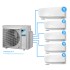 DAİKİN Shira Plus Multi Inverter Set 9000 / 9000 / 9000 / 9000 / 12000 BTU/h R32 5MXM90A 