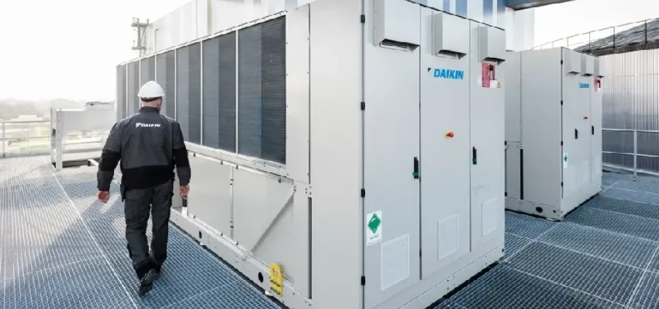 daikin chiller soğutma grupları
